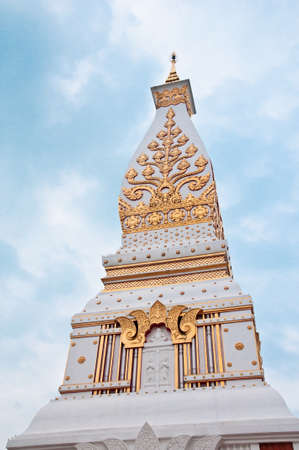 Phra That Phanom chedi, Nakorn phanom,Thailandの写真素材