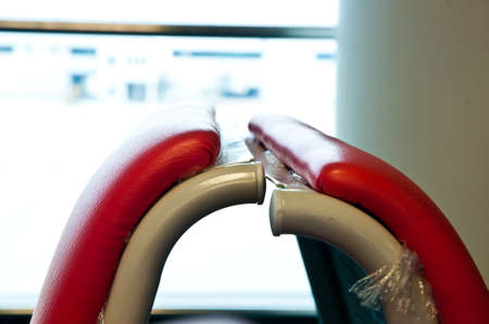 Waiting lounge in an airportの写真素材