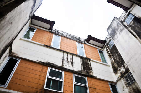 The ruins of building.の写真素材