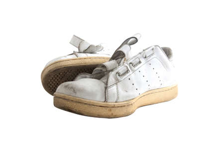 Sport shoes pair on a white backgroundの写真素材