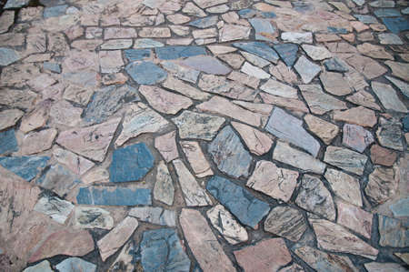 Background of stone wall textureの写真素材