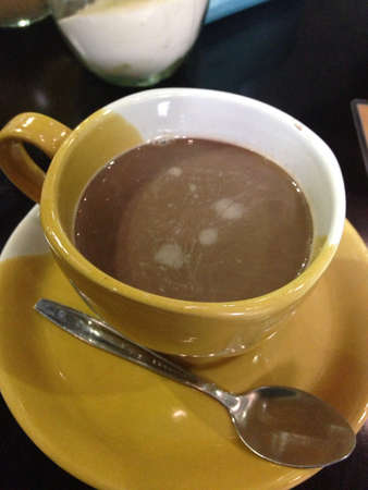 Chocolate hot of cup の素材