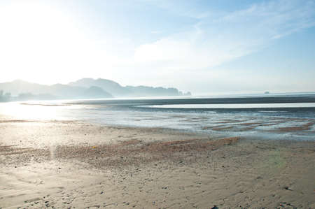 beach and tropical sea sand of Thailand seaの写真素材