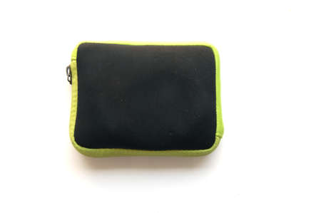 Small black sport bagの写真素材