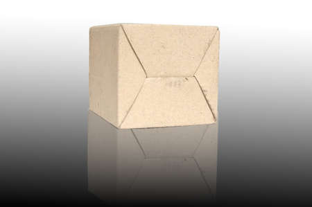 Recycle Cardboard box packageの写真素材