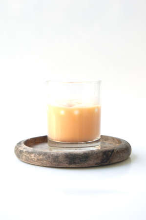 Thai Ice Tea on white