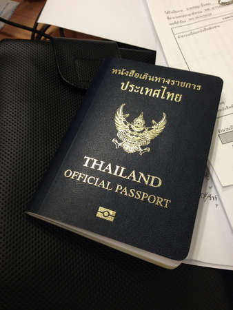 Thailand passport の素材