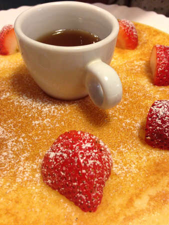 Pancake strawberry の素材