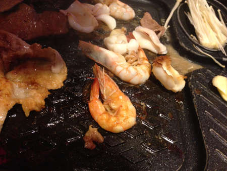 Seafood grillの素材