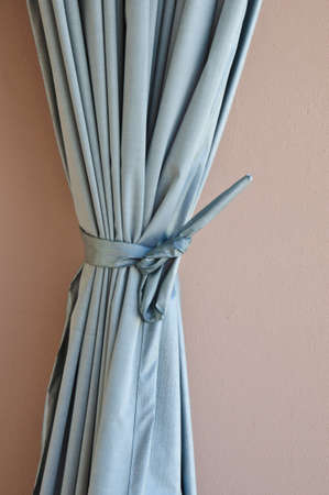 Blinds curtain interior windowの写真素材