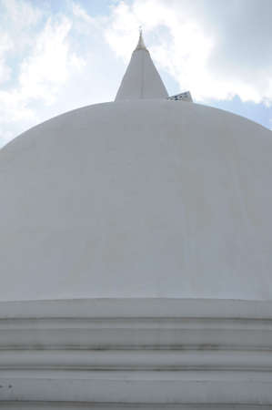 Pagoda in the south of Thailand, Wat Mahathat in Nakhon Si Thammarat Province.の写真素材