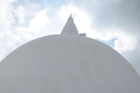Pagoda in the south of Thailand, Wat Mahathat in Nakhon Si Thammarat Province.の写真素材