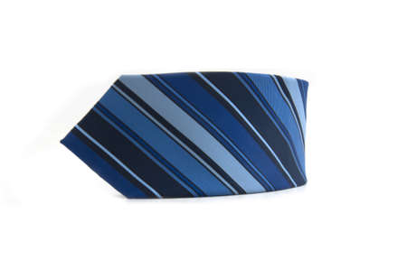 Blue Necktie close up shotの写真素材
