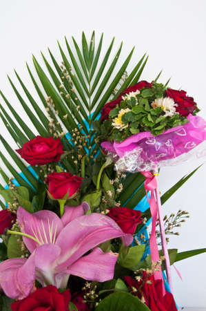 Bunch of flowers for the brideの写真素材