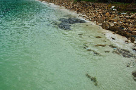 clear ocean in Koh Phangan, Thailand