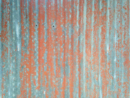 Rusted galvanized iron plate background