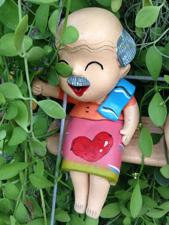 doll in Thai gardentの素材