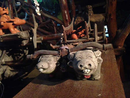 Clay of Thai buffaloの素材