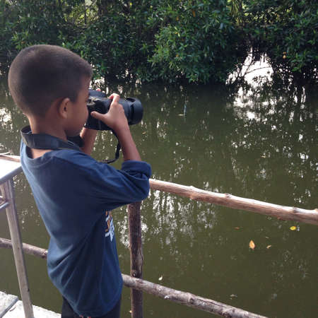 Young photographer