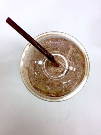 Top view of coffeeの素材