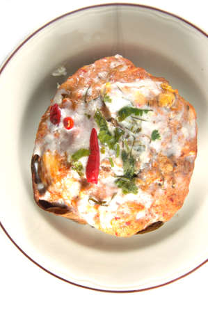 steamed fish with curry pasteの写真素材