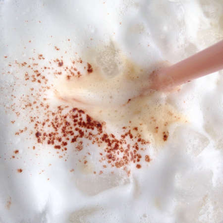 Milk in cupの素材