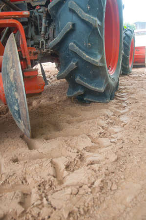 The Tractor - modern farm equipmentの写真素材