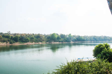 Mekong river in Thailand of Asiaの写真素材