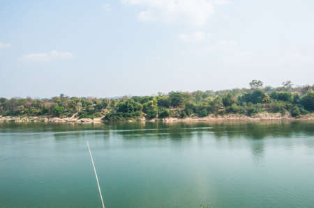 Mekong river in Thailand of Asiaの写真素材