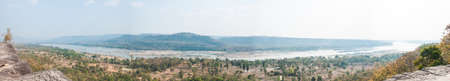 Panorama of Pha Taem National Park, Ubon Ratchathani province , Thailand