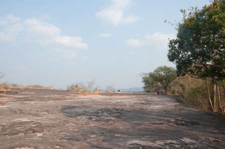 landscape of Pha Taem National Park, Ubon Ratchathani province , Thailand.の写真素材