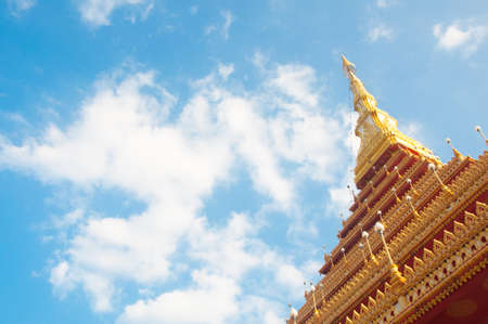 Temple in Thailand is named Phra-Mahathat-Kaen- Nakhon, Khon Kaen province, Thailand.