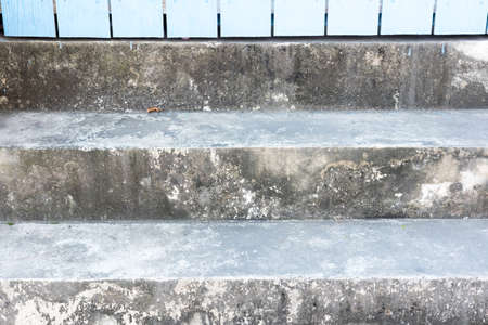Old stone staircase, up and down, textured backgroundの写真素材