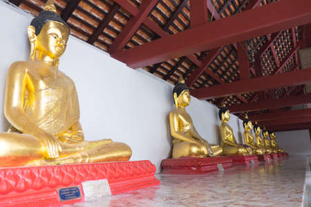 Buddha statue in wat mahathat woramahawihan from Thailand Nakhon Si Thammaratのeditorial素材