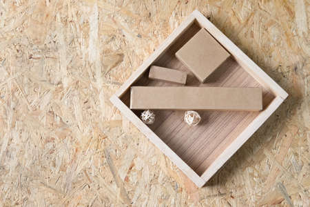 Spa kit, amenities hotel in tray boxの写真素材