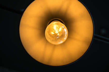 Lighting equipment in interior home with dark light picture styleの写真素材