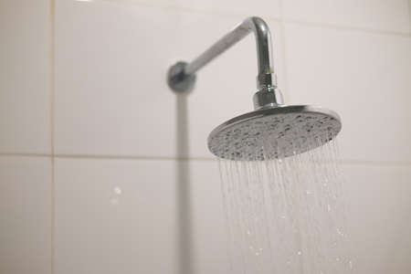 Big shower head Bathroom,  Modern bathroom interiorの写真素材