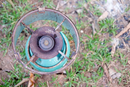 gas stove picnicの写真素材