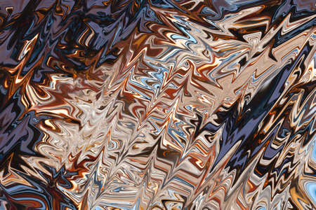 Liquid paint abstraction. Trendy surface design