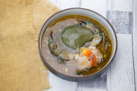 Thai food, Spicy crab in sauce