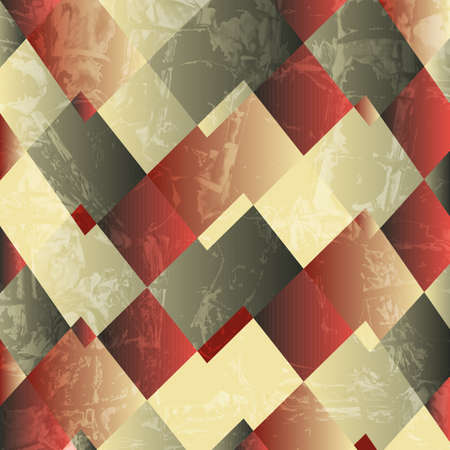 Pop art square color background. Abstract square color background style.のイラスト素材