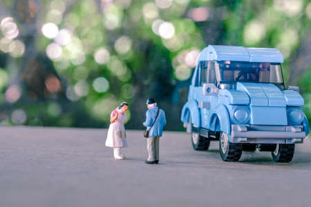 Miniature people: A senior to dating a long time of love with vintage car
