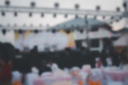 Abstract background blurred concert stageの写真素材