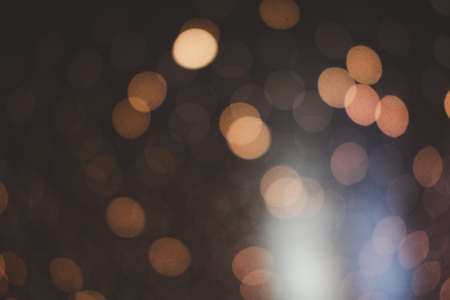 Background of abstract orange and black lights. defocusedの写真素材