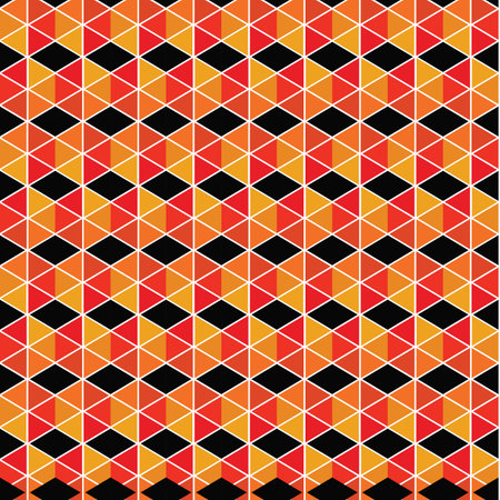 Triangles vector geometric pattern, abstract colorのイラスト素材