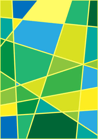 Grid mosaic background, Creative design templatesのイラスト素材