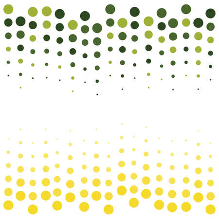 Dotted texture template. Geometric pattern in halftone style with gradient.のイラスト素材