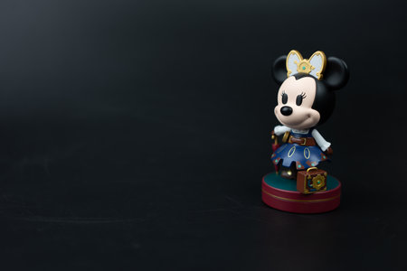 Samut Prakan, Thailand - April 29, 2023 : Minnie Mouse from Blind Box Disney Mickey And Friends...