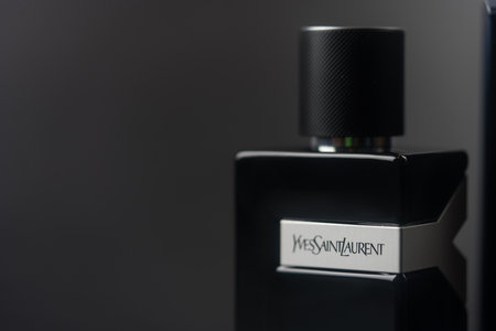 Samut Prakan, Thailand - April 29, 2023 : The fragrance for men by Yves Saint Laurent in 100ml packs...