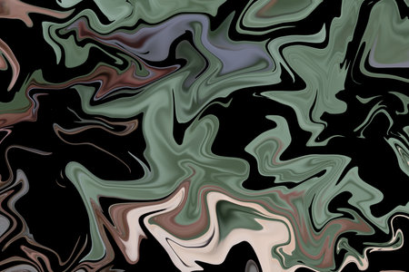 Military pattern fluid ink abstract background. For creative design covers, book and backgroundの写真素材